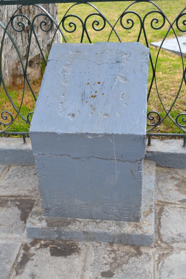 2. Placa en Plaza Mayor