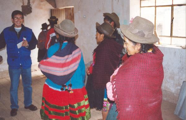 Reconocimiento de Restos en Chuschi