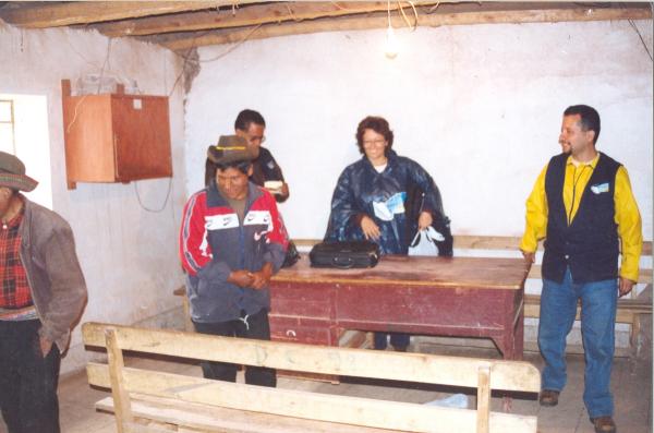 Reconocimiento de Restos en Chuschi