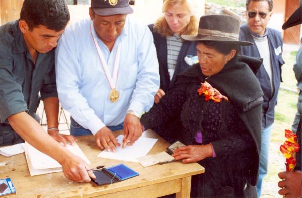 Reconocimiento de Restos en Chuschi