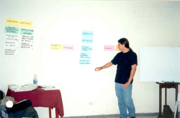 Taller de capacitación en salud mental en Paracas