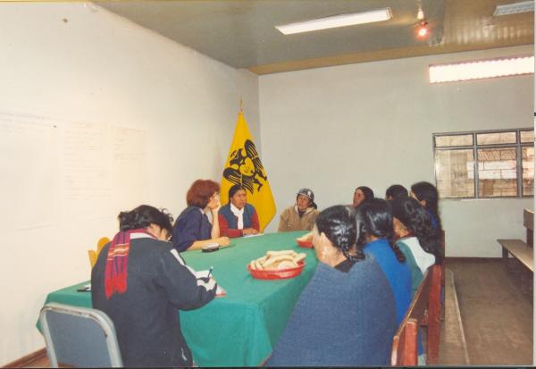 Trabajos de investigación en Sancos - Ayacucho
