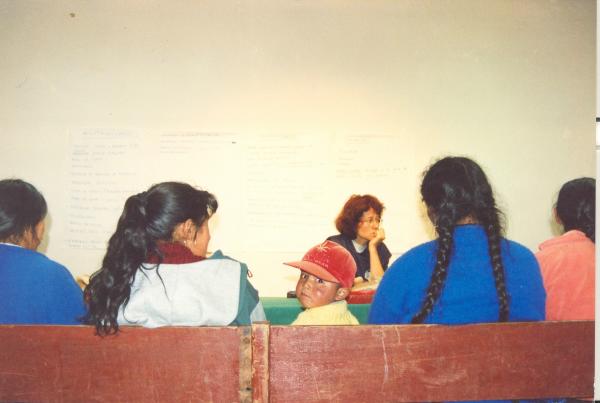 Trabajos de investigación en Sancos - Ayacucho