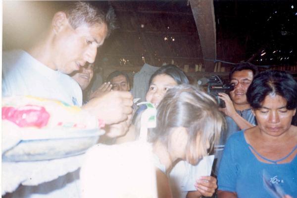 Reencuentro de madre e hija en Shitari - Huánuco