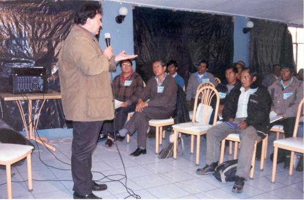 Taller de reconciliación con líderes argentinos en Huancayo