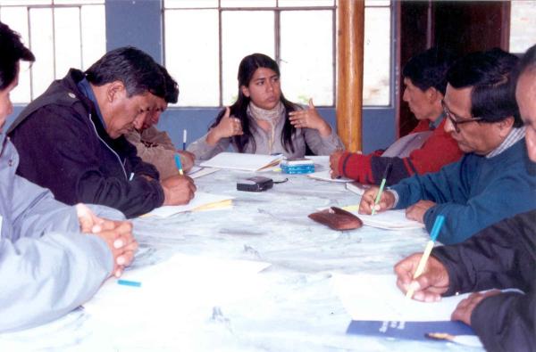 Taller de reconciliación con líderes argentinos en Huancayo