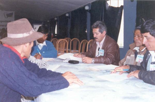 Taller de reconciliación con líderes argentinos en Huancayo