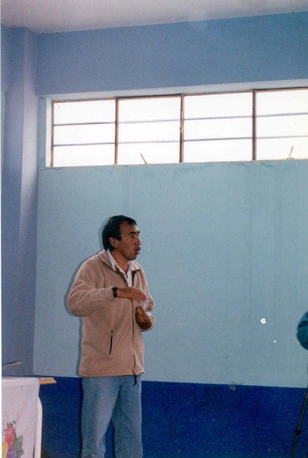 Taller con los comités de autodefensa en Huanta