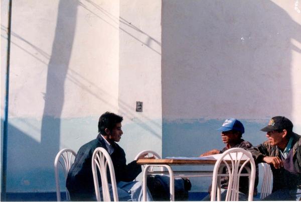 Taller con los comités de autodefensa en Huanta