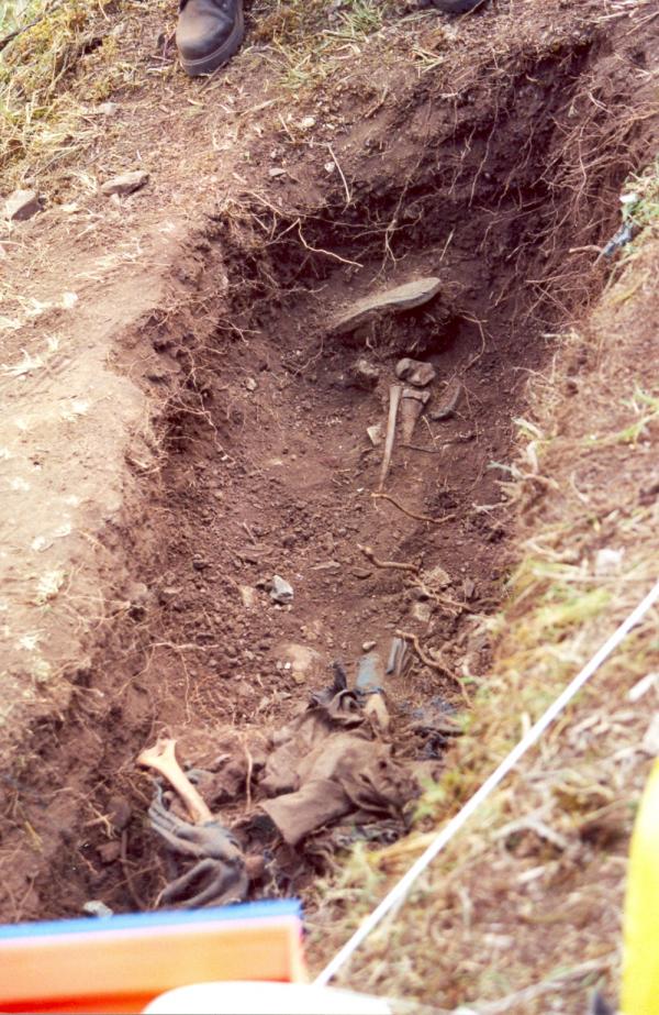 Exhumación en Totos - Ayacucho