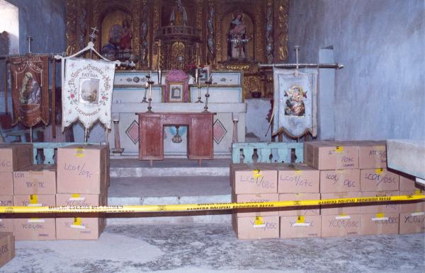 Vigilia por las víctimas en Lucanamarca - Ayacucho