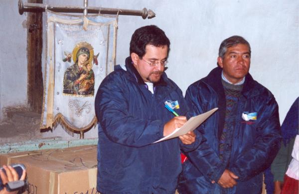 Vigilia por las víctimas en Lucanamarca - Ayacucho