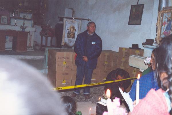 Vigilia por las víctimas en Lucanamarca - Ayacucho