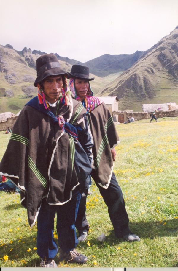 Visita de la Comisión de la Verdad y Reconciliación a Uchuraccay