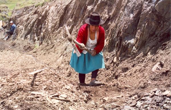 Visita de la Comisión de la Verdad y Reconciliación a Uchuraccay
