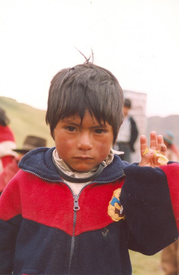 Visita de la Comisión de la Verdad y Reconciliación a Uchuraccay