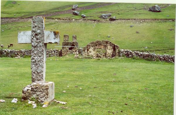 Visita de la Comisión de la Verdad y Reconciliación a Uchuraccay