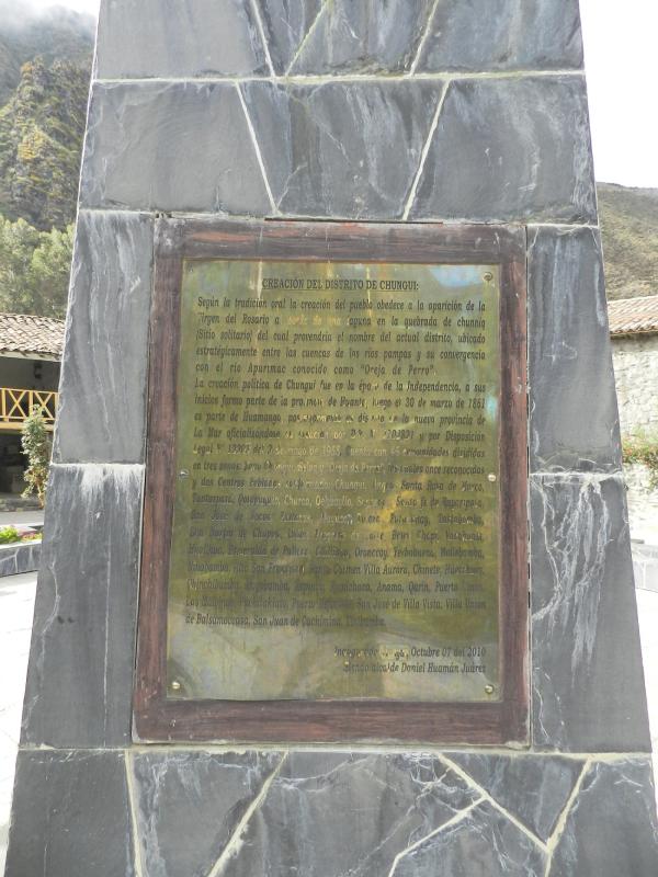 Virgen de Rosario de Chungui