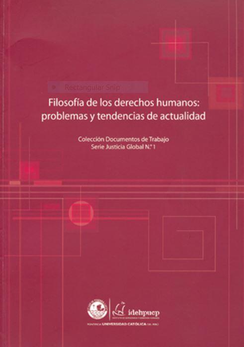 Filosofía de los derechos humanos: problemas y tendencias de actualidad
