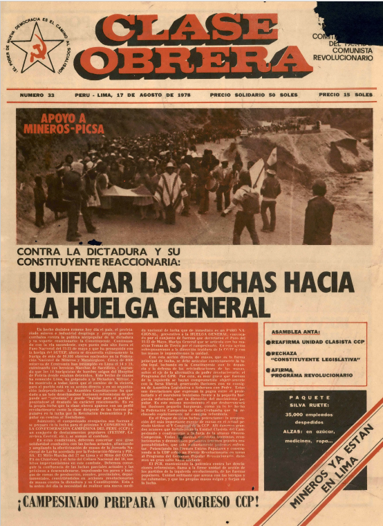Unificar las luchas hacia la huelga general