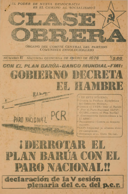 Gobierno decreta el hambre