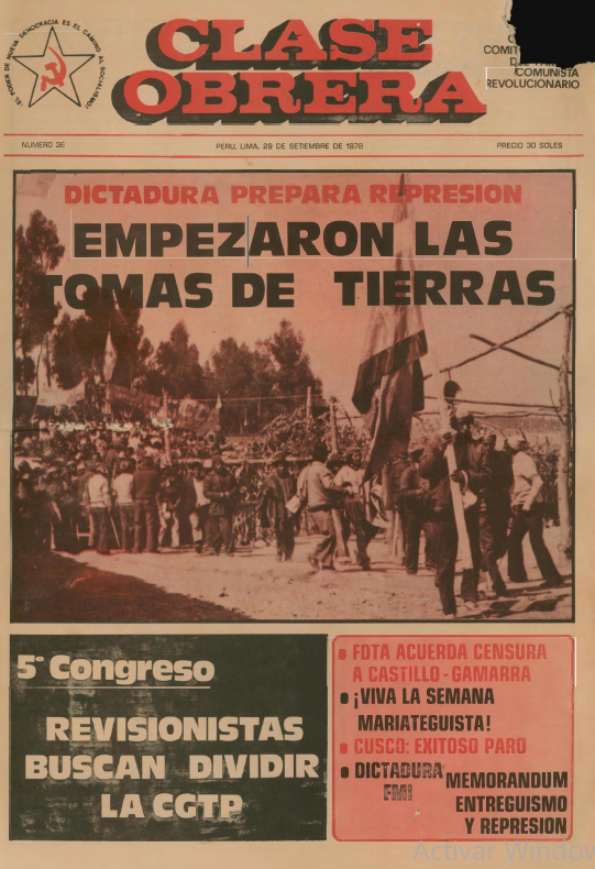 Empezaron las tomas de tierras