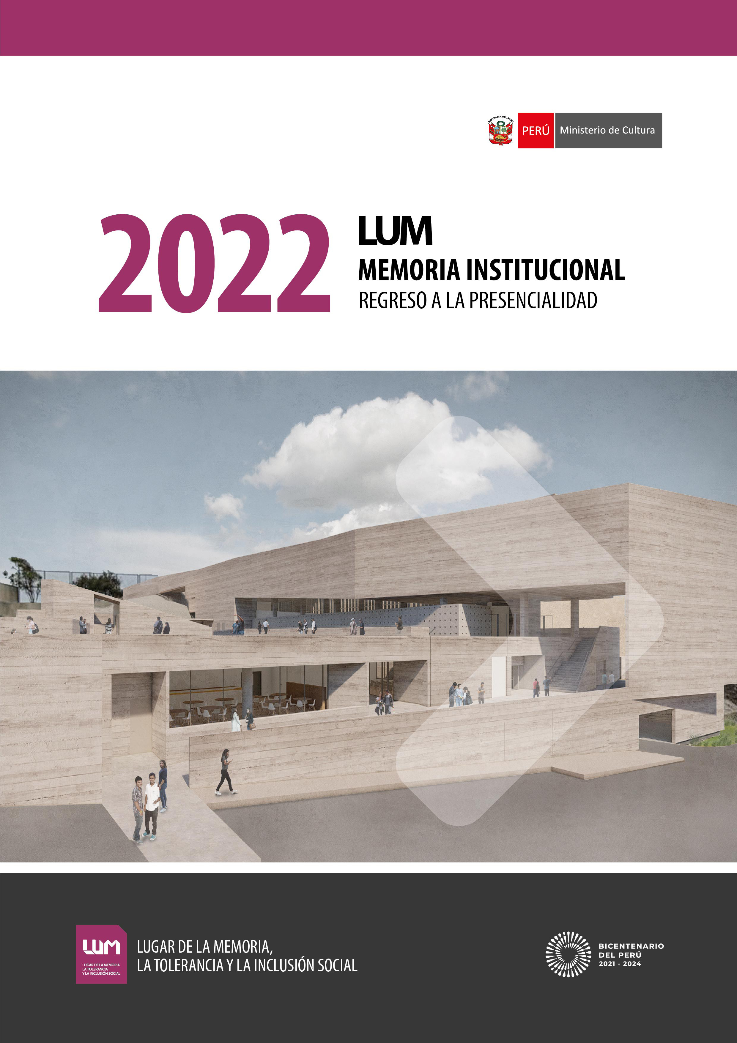 Revisa la memoria institucional LUM 2022
