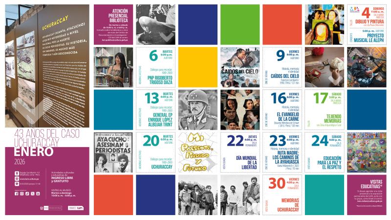 Agenda LUM enero 2026