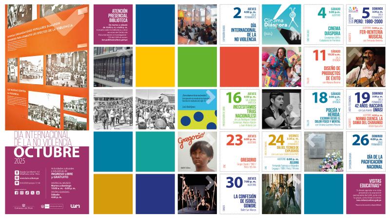Agenda LUM octubre 2025 Agenda LUM octubre 2025