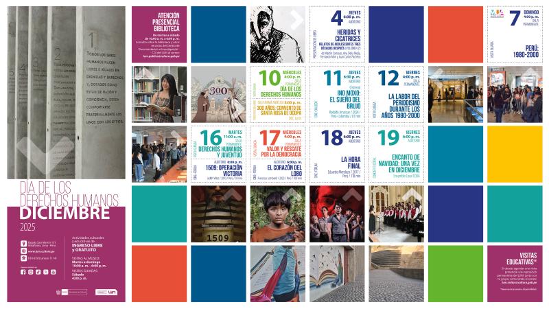 Agenda LUM diciembre 2025