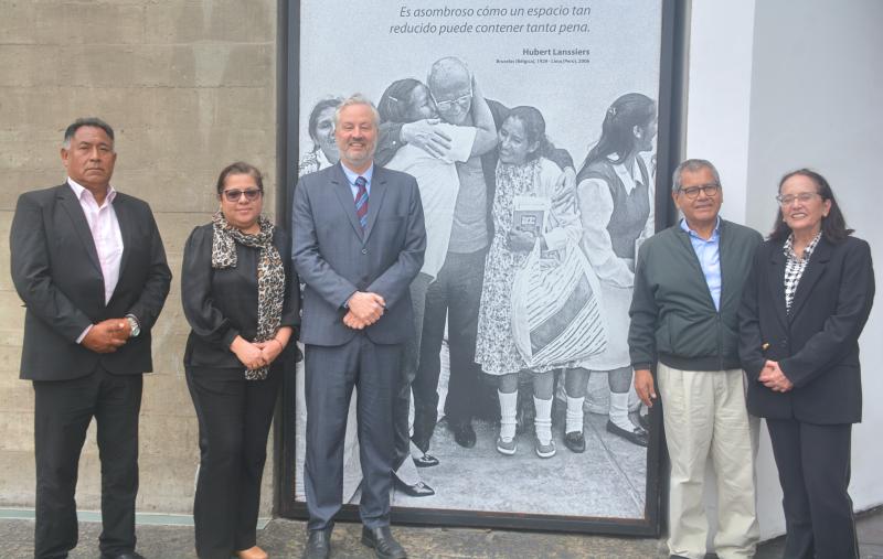 LUM 2026 inaug expo temp padre belga hubert lanssiers