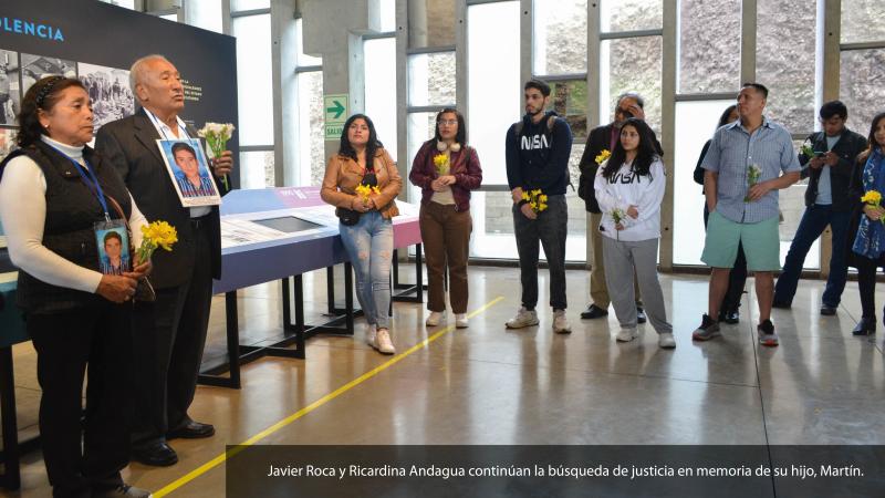 Efemeride LUM 2025 Padres de Martin Roca buscan justicia 