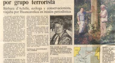 LUM efeméride Bárbara D'Achille esteban bohorquez