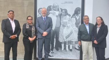 LUM 2026 inaug expo temp padre belga hubert lanssiers