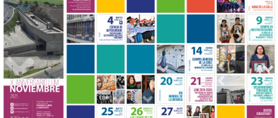 Agenda LUM noviembre 2025