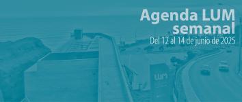 agenda LUM del 12 al 14 junio 2025