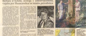 LUM efeméride Bárbara D'Achille esteban bohorquez
